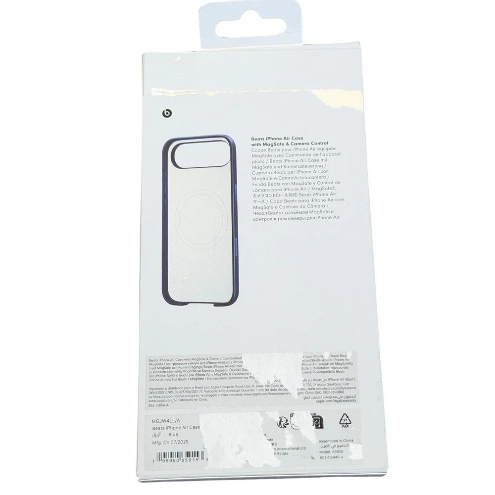 Cc4O Beats - iPhone Air Case with MagSafe and‎ Camera Control - Bedrock Blue